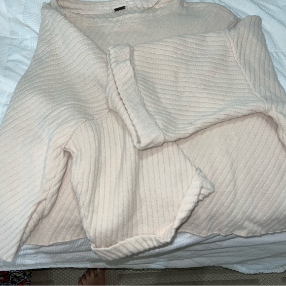 Free People I Can’t Wait Sweater cream XS - Picture 2 of 7
